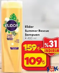 ELİDOR SUMMER RESCUE ŞAMPUAN 400 ML